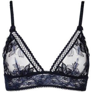 NWT Stella McCartney Naomi Gilding Soft Cup Bralette in Night Sky Navy blue M